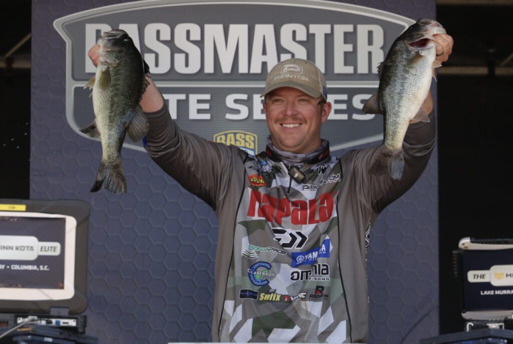 Walters Expands Lead In Bassmaster Elite Series Event At Lake Murray