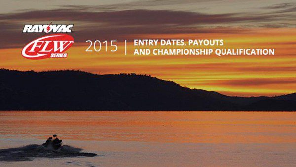 FLW Announces 2015 Rayovac FLW Series Entry Dates, Payouts and Championship Qualification