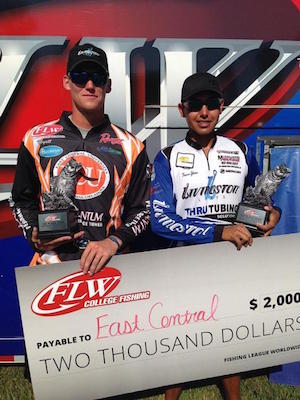 EAST CENTRAL UNIVERSITY WINS FLW COLLEGE FISHING SOUTHERN CONFERENCE FINALE ON RED RIVER