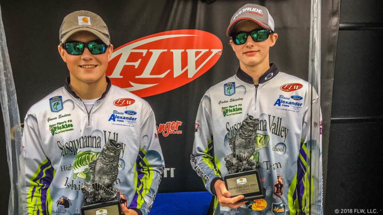 SUSQUEHANNA VALLEY BASS CLUB WINS BASS PRO SHOPS FLW HIGH SCHOOL FISHING RAYSTOWN LAKE OPEN PRESENTED BY COSTA