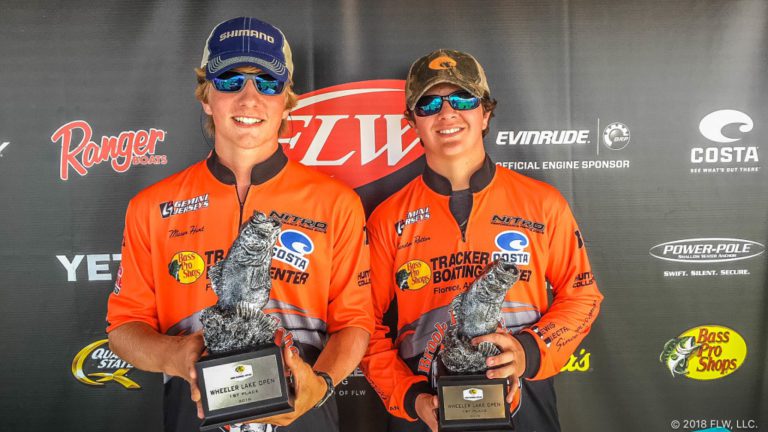 BROOKS HIGH SCHOOL WINS BASS PRO SHOPS FLW HIGH SCHOOL FISHING WHEELER LAKE OPEN PRESENTED BY YETI