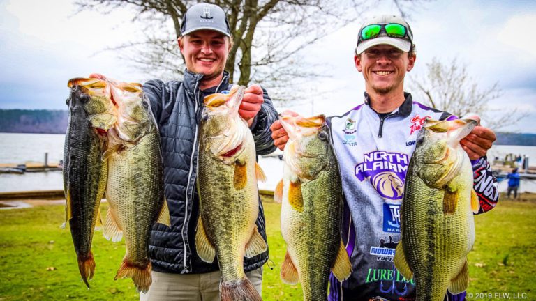 UNIVERSITY OF NORTH ALABAMA WINS YETI FLW COLLEGE FISHING SOUTHEASTERN CONFERENCE TOURNAMENT ON LAKE GUNTERSVILLE PRESENTED BY BASS PRO SHOPS