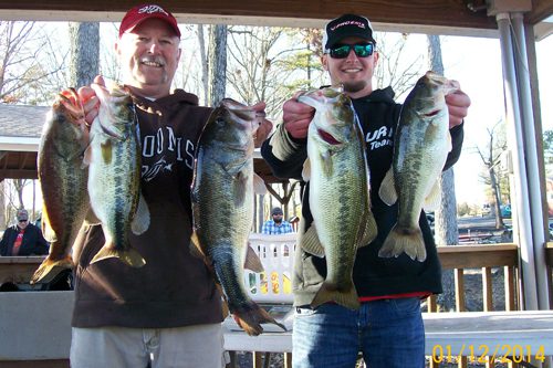 Lake Anna Winter Series – January 21,2014 – Results