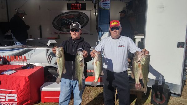Chris Brown & Wayne Ingram Win Carolina’s Bass Challenge NC Devision February 6,2016