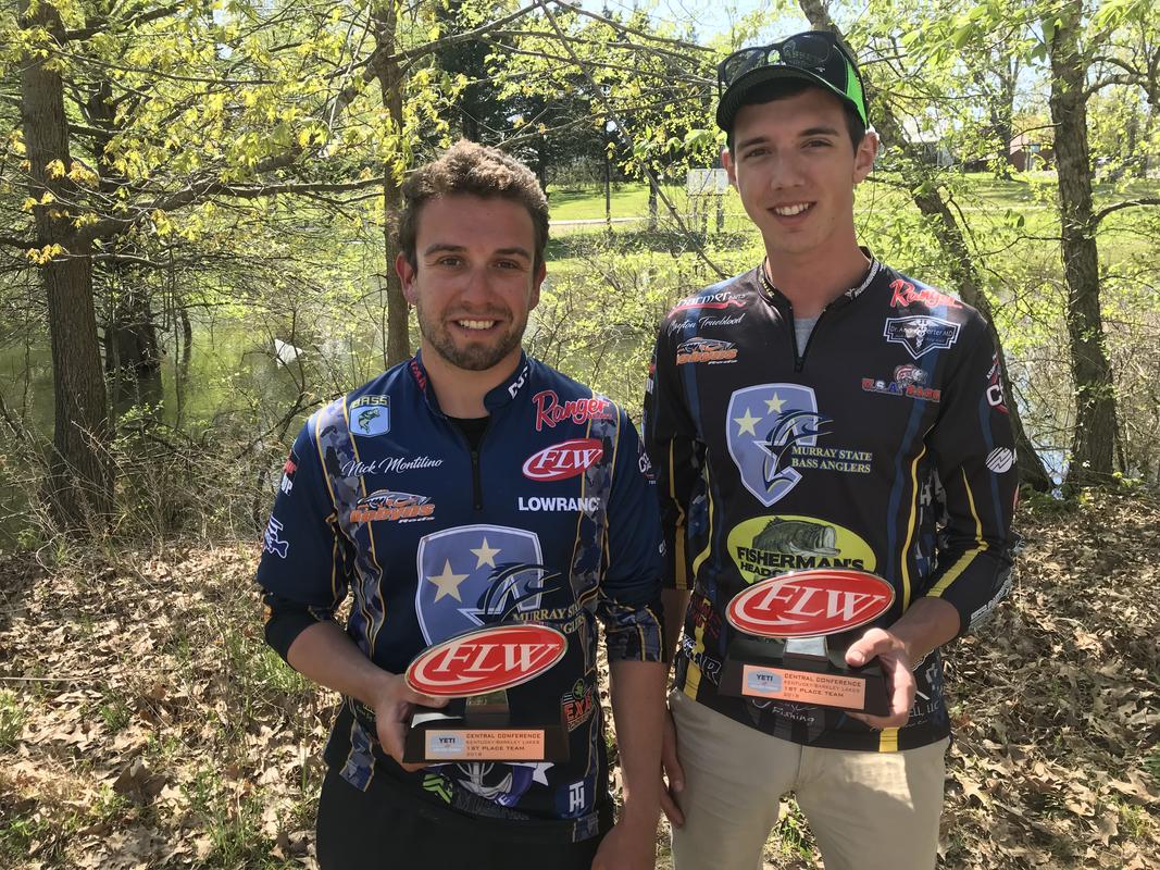 MURRAY STATE UNIVERSITY WINS YETI FLW COLLEGE FISHING EVENT AT KENTUCKY AND BARKLEY LAKES PRESENTED BY BERKLEY
