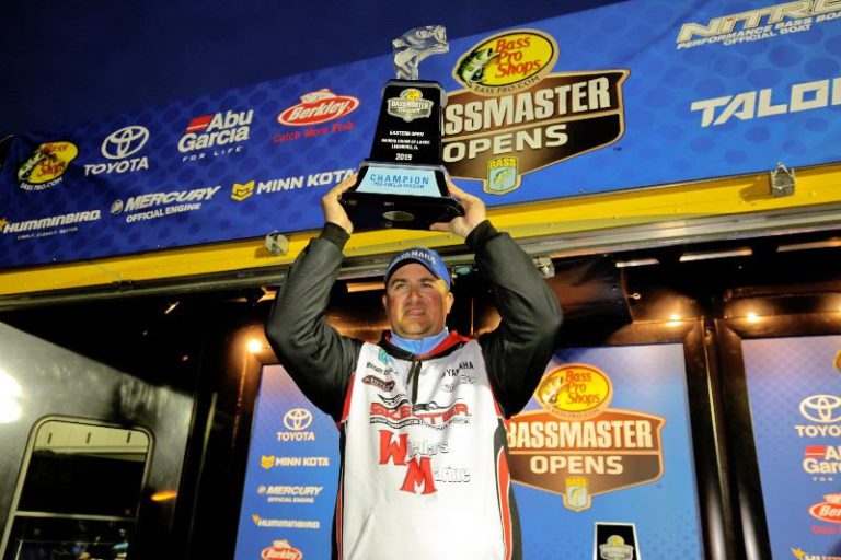 Stephens Notches Dominant Win At Bassmaster Open On Harris Chain