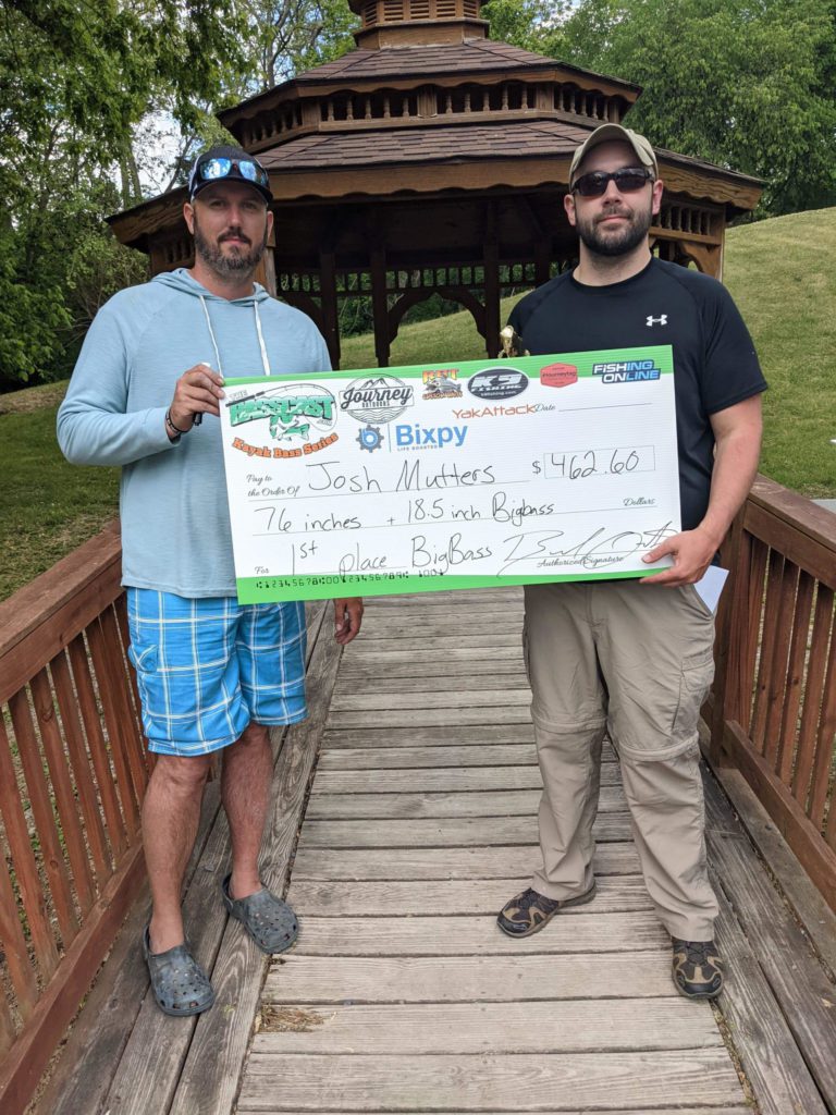 Josh Mutters Wins The Bass Kayak Bass Series Shenandoah River May 15,2021