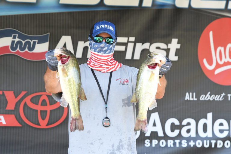 The Alabama River was low but the weights were still high.  By Jason Duran