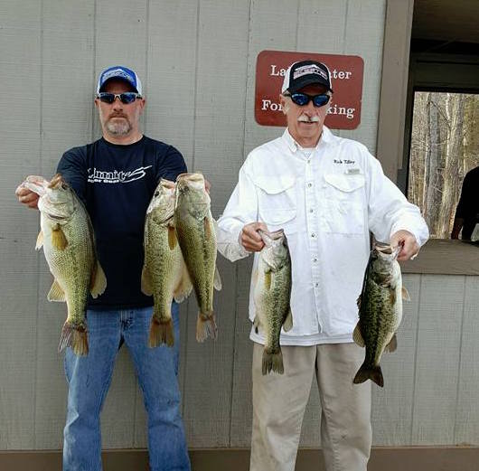 Rick Tilly Jr & Senior win Region Four Virginia Bass TBF March 12th 2016 SMl