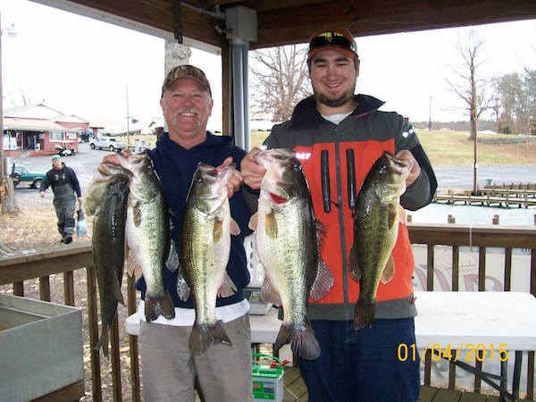 Stan Cobb & Cody Pike Win the Lake Anna Winter Series – January 4, 2015 Results