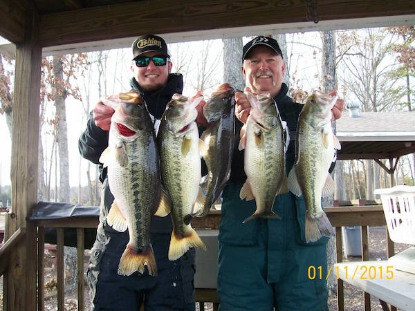 Thomas Harris & Stan Cobb win the Lake Anna Winter Series – January 11, 2014
