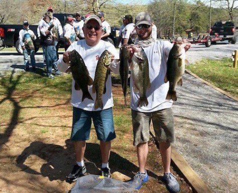 Jason and Earl Adams Win Region Four Virginia Bass TBF SML April 11th Results