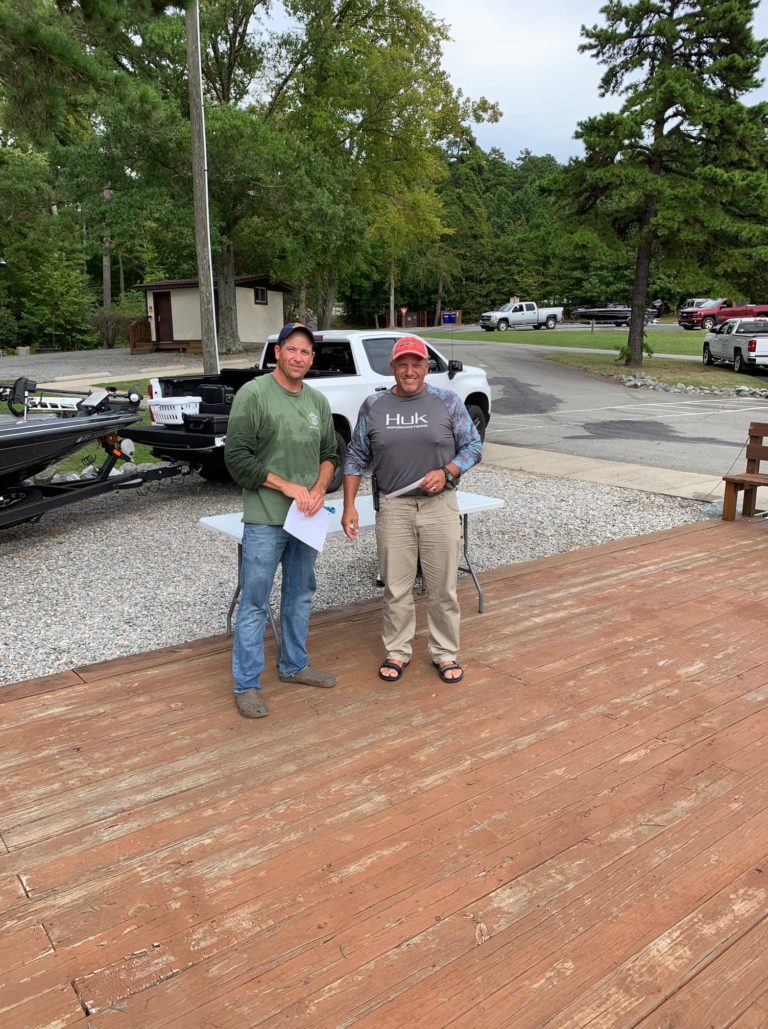Gerald Beck and Rodney Sorrell Win CATT Kerr Lake, VA Sept 27, 2020
