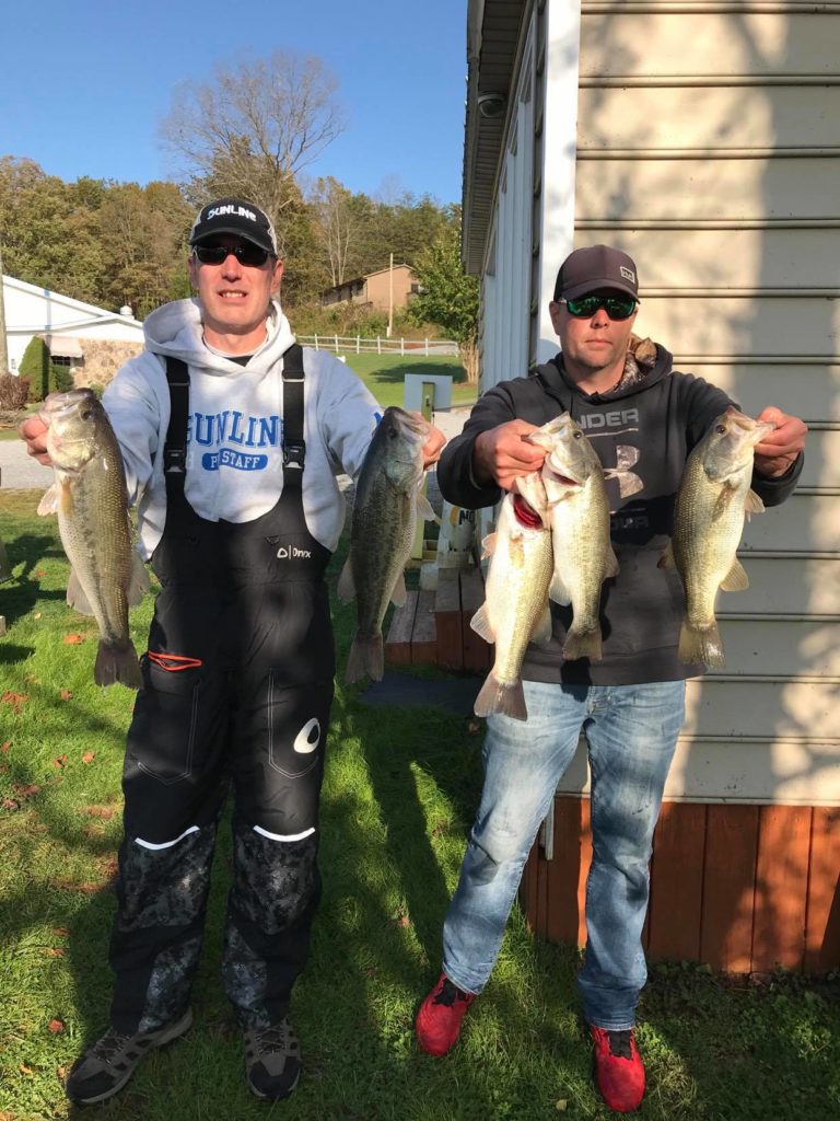 Steve Crist & Dennis Stump  Win One Stop Mart Leesville Lake