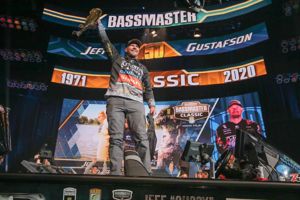 Elite bass angler Jeff “Gussy” Gustafson to represent Bagley on