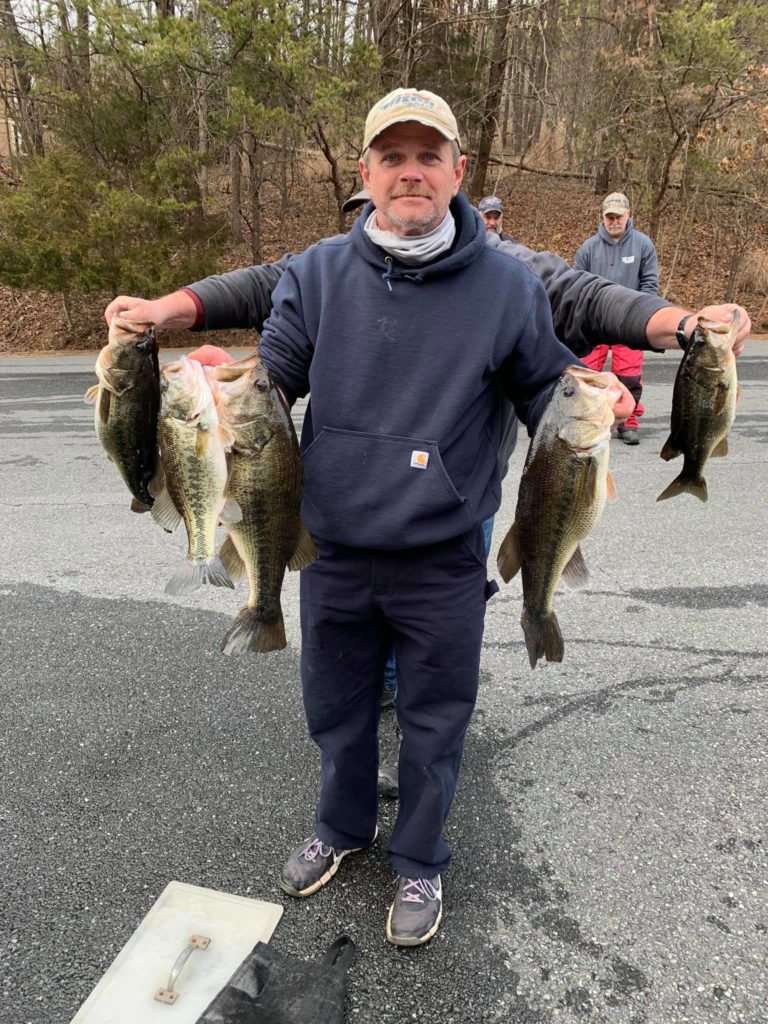 Bryan Bailey Win’s Smith Mountain Lake Winter Trail Feb 7th 2021 with 19.86lbs