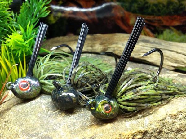 Winter Color Selection of Bass Jigs – By Mark Bilbrey – Story