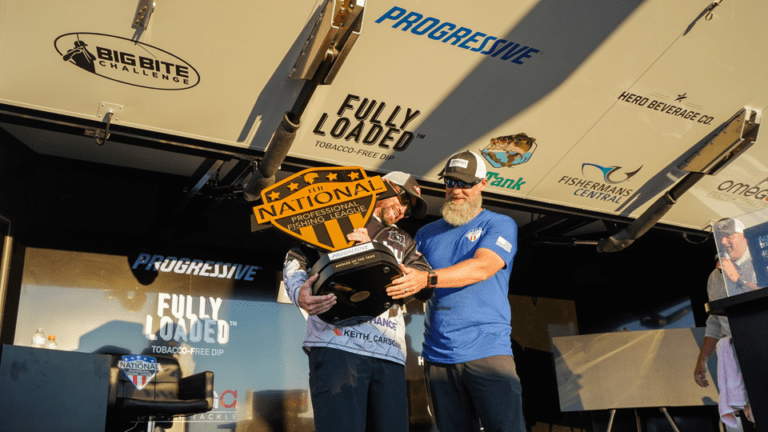 The Progressive 2021 NPFL Angler of the Year is Keith Carson NPFL