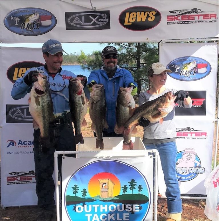 Shane & Bonnie Burns Win Carolina Anglers Team Trail LLC Old North Harris March 11, 2017