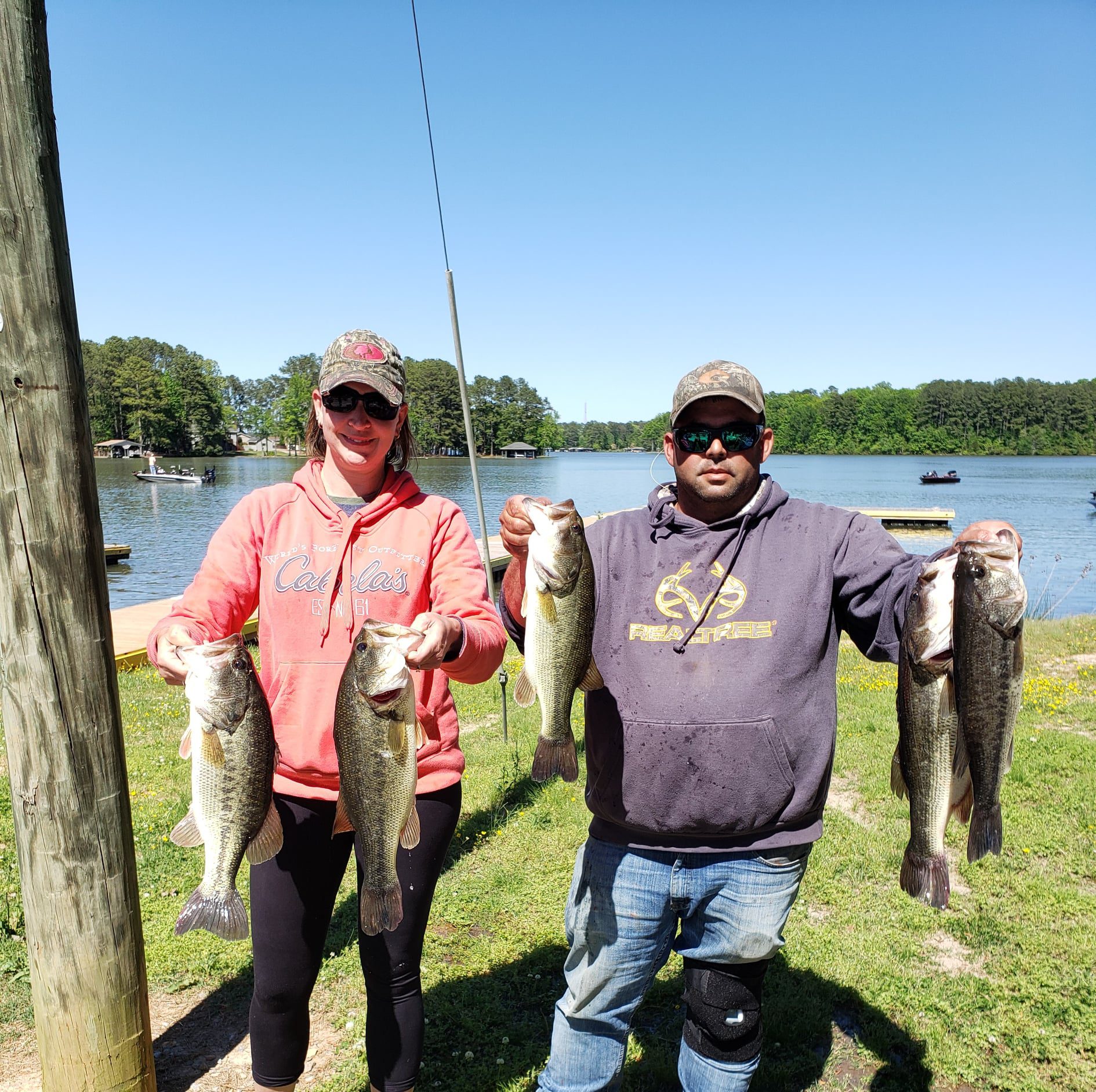 April & Danny Moss Win CATT Lake Gaston, NC May 1, 2021