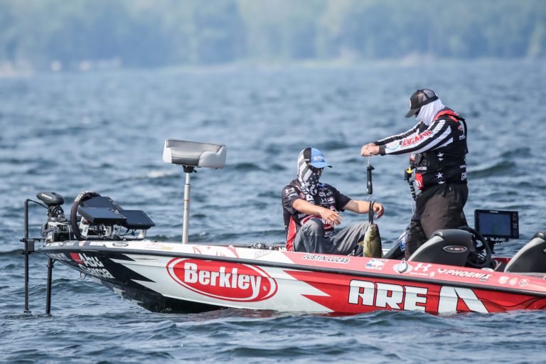Justin Lucas Grabs Early Group B Lead at MLF Bass Pro Tour Toyota Stage Six at Lake Champlain Presented by Googan Baits