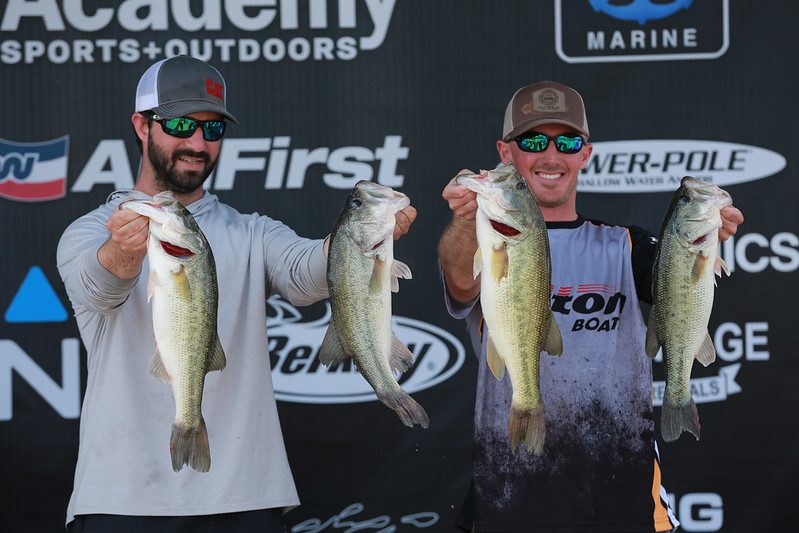 Mitch Mitchell and Candler Mccollum Take the win on Wiess Lake the 100th  ABT Event