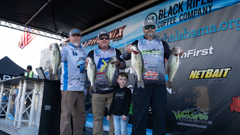 Ken Walters and Dallas Weldon take the win on Lake Jordan with 19.64  By Jason Duran
