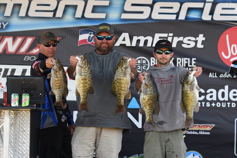 Lance Whitaker and Jeremy Briscoe win Wheeler Lake with 25.43 pounds of smallmouth