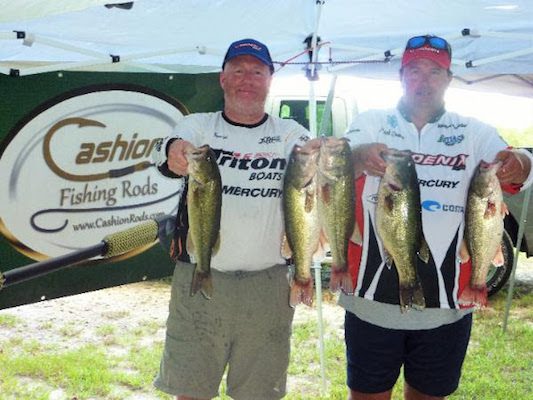 Bryan Welch & Mark Inman Win Cashion Fishing Rods EOY Qualifier #4 August 20, 2016 on  Kerr Lake