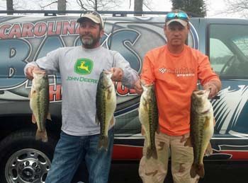 Carolinas Bass Challenge  Lake Norman, NC (Mar 22, 2014)  Results