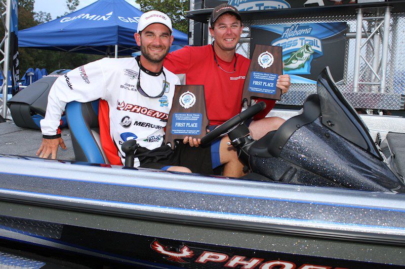 Josh Butler and Jeb Tate Win 2017 Alabama Bass Trail Championship