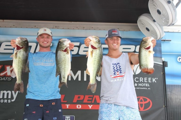 Darien Craig and Houston Calvert Win 2017 Alabama Bass Trail Lake Guntersville