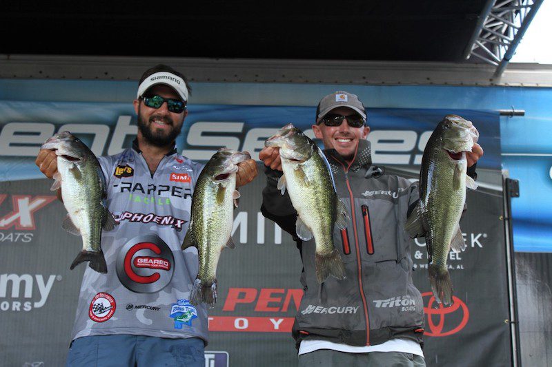 Mitch Mitchell and Candler McCollum Win 2017 Alabama Bass Trail Neely Henry Lake