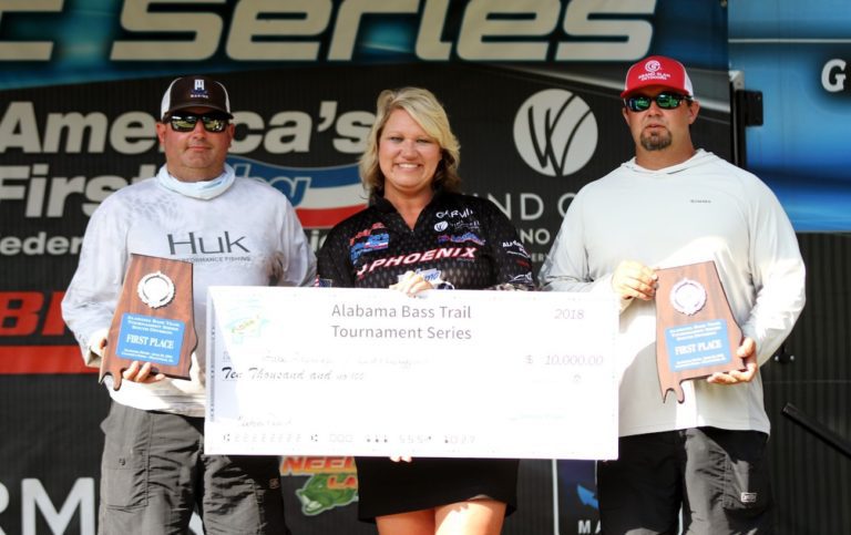 Gabe Aldridge and Wes Wiggins win 2018 Alabama Bass Trail Alabama River John Pollard and Dallas Weldon Sew up Southern Division Anglers of the Year by Dan O’Sullivan