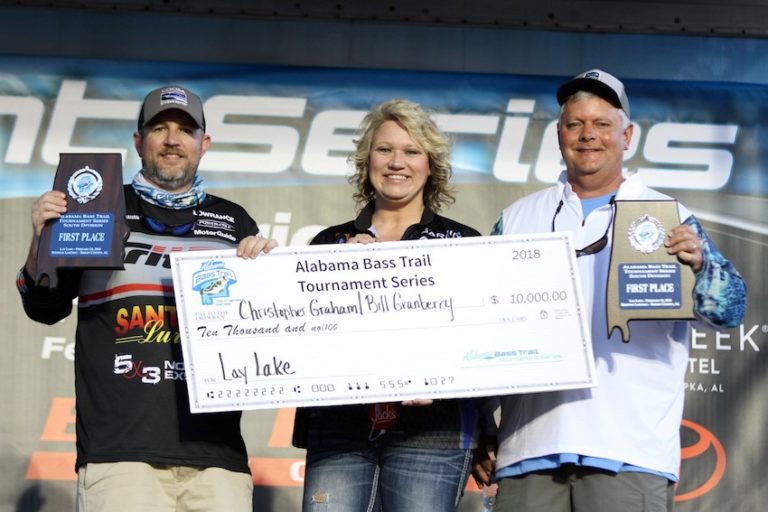 Christopher Graham and Bill Granberry win 2018 Alabama Bass Trail Lay Lake