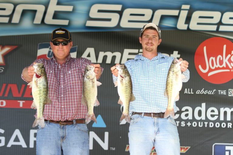 Dusty Jordan and Alex Bowdoin Win 2019 Alabama Bass Trail Alabama Riverby Dan O’Sullivan