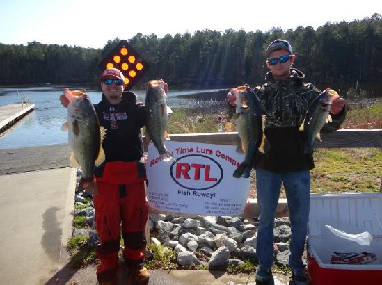 Piedmont Bass Classics..Max Newell & Tyler Faggart win the 1st PBC tournament of 2016