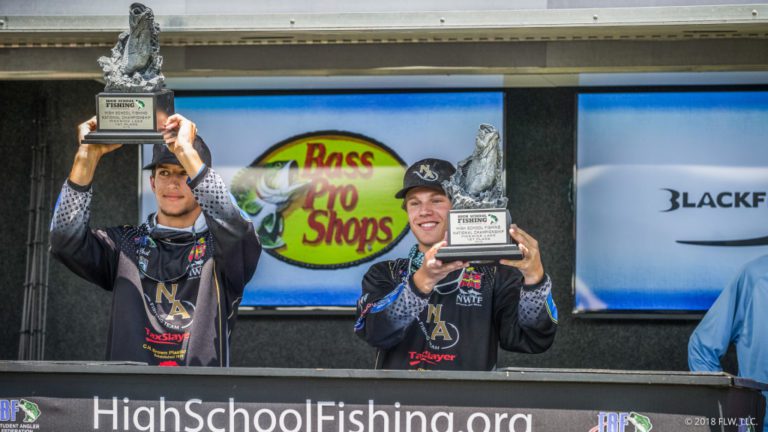 SOUTH CAROLINA’S NORTH AUGUSTA FISHING TEAM WINS 2018 TBF/FLW HIGH SCHOOL FISHING NATIONAL CHAMPIONSHIP ON PICKWICK LAKE