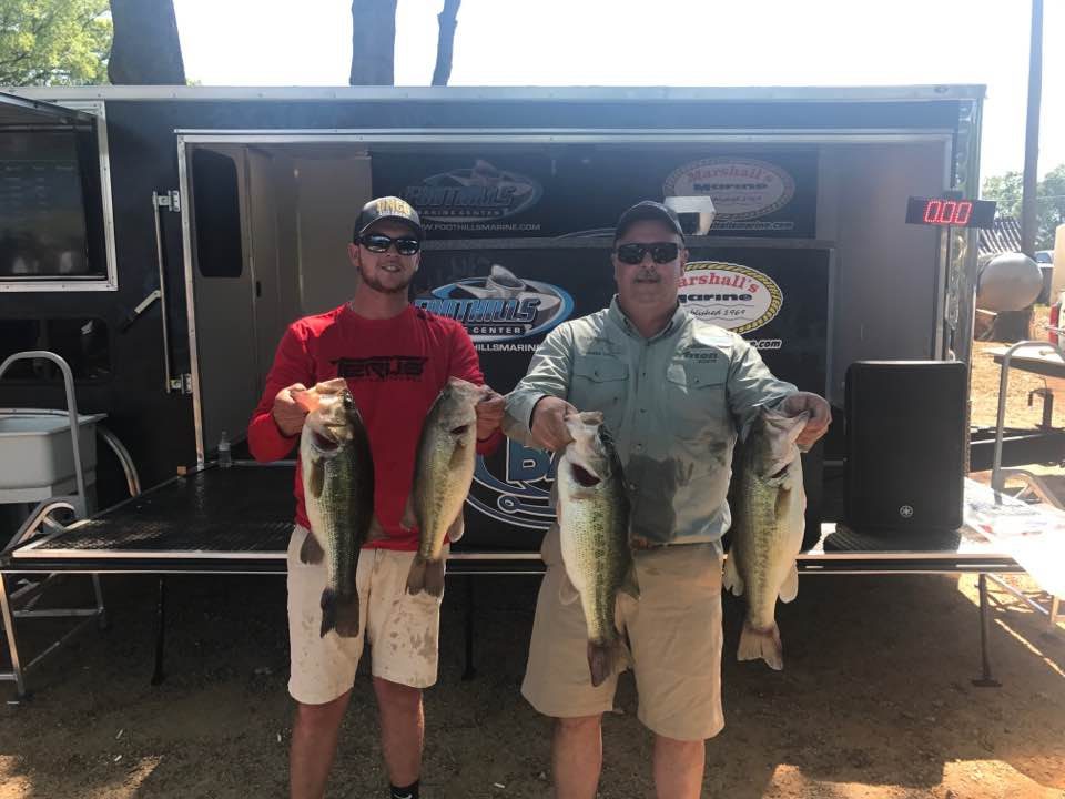 Ladd & Landon Whicker Win Carolina’s Bass Challenge NC Division High Rock May 12,2018