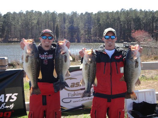 Kevin Beverly & Tyler Faggart Win PIEDMONT BASS CLASSICS $10,000 SPRING TEAM BASS TRAIL QUALIFIER #3 Saturday March 28th, 2015