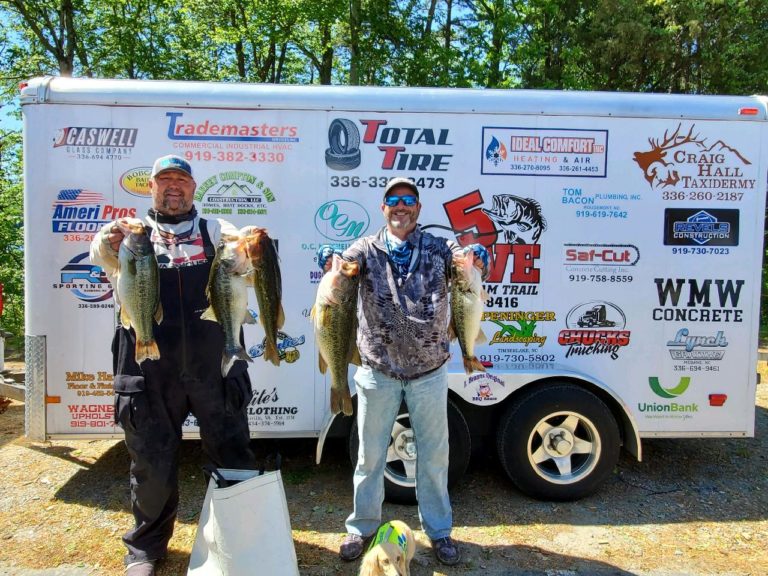 Jeff Brann and Steven Bailey Win 5 Alive Team Trail Qualifier #4  Mayo Lake  5/1/2021