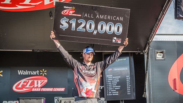 ONTARIO’S RICHARDSON WINS WALMART BFL ALL-AMERICAN TOURNAMENT ON KENTUCKY LAKE