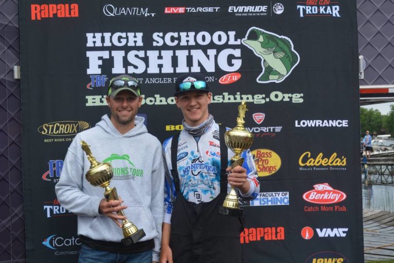 MINNETONKA HIGH SCHOOL WINS TBF/FLW HIGH SCHOOL FISHING MINNESOTA STATE CHAMPIONSHIP ON LAKE MILLE LACS