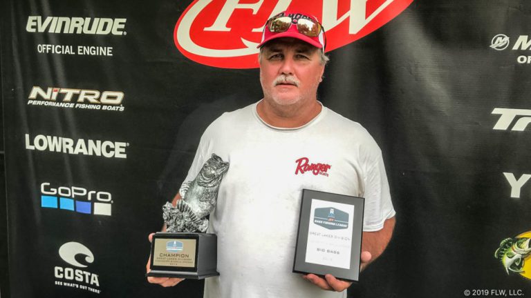 ILLINOIS’ HAHNE WINS T-H MARINE FLW BASS FISHING LEAGUE TOURNAMENT ON MISSISSIPPI RIVER IN LA CROSSE
