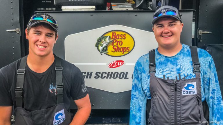 NORTHEAST WISCONSIN BASS CLUB WINS BASS PRO SHOPS FLW HIGH SCHOOL FISHING MISSISSIPPI RIVER OPEN PRESENTED BY EVINRUDE