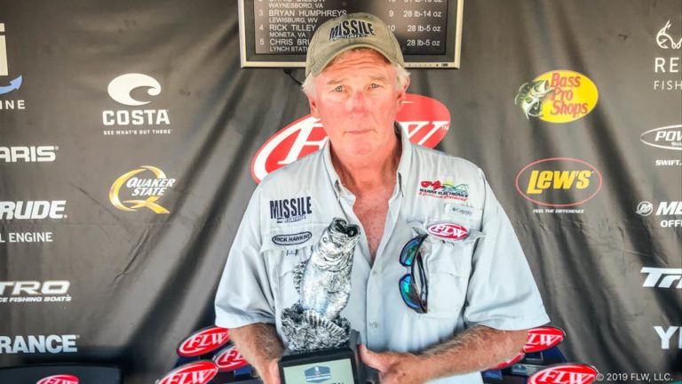 ROANOKE’S HAWKINS WINS TWO-DAY T-H MARINE FLW BASS FISHING LEAGUE EVENT ON SMITH MOUNTAIN LAKE
