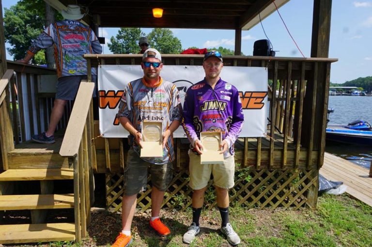 Stephen Campbell & Blake Miles  win Wet Line Productions on Lake Anna July 28,2018
