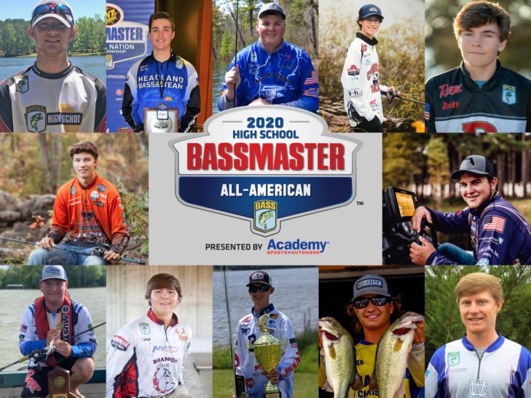 2020 Bassmaster High School All-American Team Welcomes 12 New Members