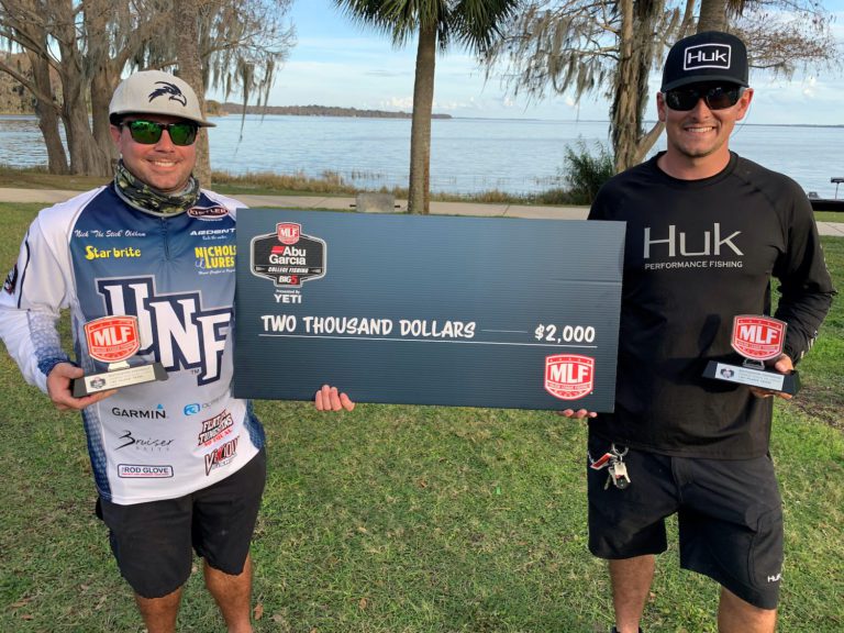 University of North Florida Wins Abu Garcia College Fishing Tournament on the Harris Chain of Lakes