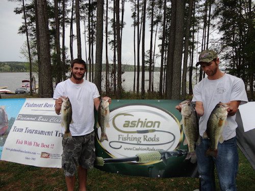 Stephen & John Lasher Win Cashion Fishing Rods SPRING Team BASS Mini Trail Qualifier #4 Results Saturday Apr. 18th, 2015